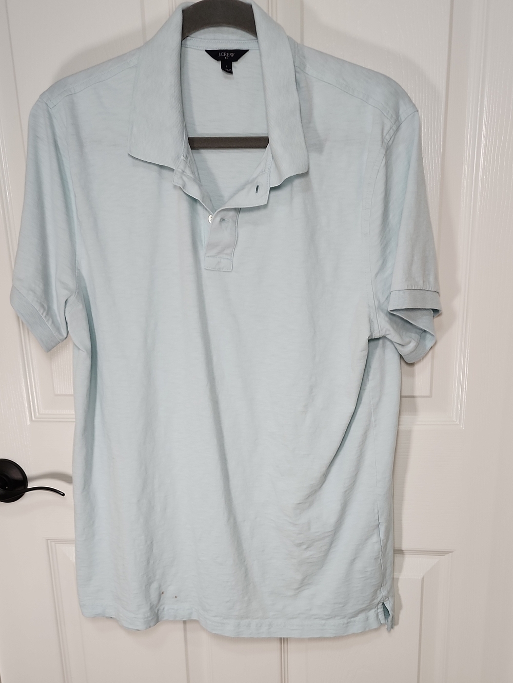 J. Crew Men’s Light Blue Polo Shirt